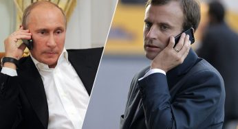 Путин и Макрон откровенно обменялись мнениями по ситуации в Украине
